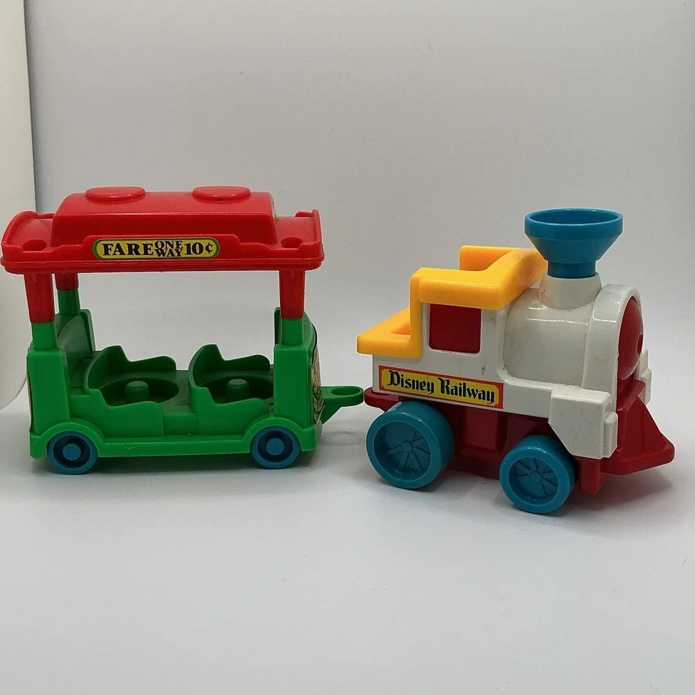 Disney Railway Toy‎ Train Cars Vintage